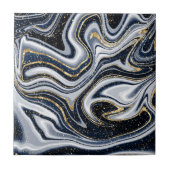 Marmor, Gold, grau, alt, weiß, blass, modern, Edel Fliese (Vorderseite)