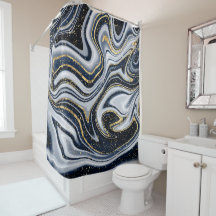 Marmor, Gold, grau, alt, weiß, blassblau, modern, 