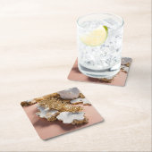 Marmor & Goldkorallen Haven Untersetzer (Vor Ort)