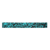 Marmor Granit Textur Blau Satinband (Vorderseite)