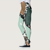 Marmor Granit Textur Leggings (Links)