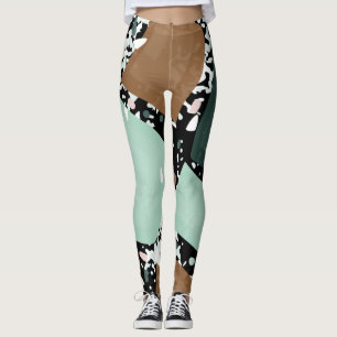 Marmor Granit Textur Leggings
