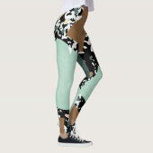 Marmor Granit Textur Leggings (Rechts)