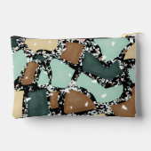  Marmor Granit Textur   Zubehörtasche (Rückseite)