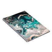 Marmor Handmade: Traditionelle Luxus Textur. Notizblock (Rechte Seite)