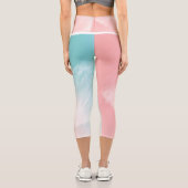 Marmor High Waisted Capris (Rückseite)