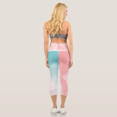Marmor High Waisted Capris (Rückseite)