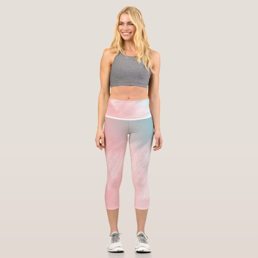 Marmor High Waisted Capris (Vorderseite)