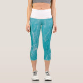 Marmor High Waisted Capris (Vorderseite)