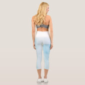 Marmor High Waisted Capris (Rückseite)