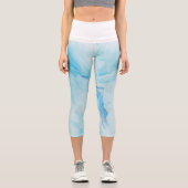Marmor High Waisted Capris (Vorderseite)