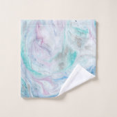 Marmor I Badhandtuch Set (Waschlappen)