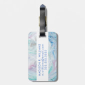 Marmor I Gepäckanhänger (Rückseite vertikal)