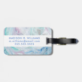 Marmor I Gepäckanhänger (Rückseite horizontal)