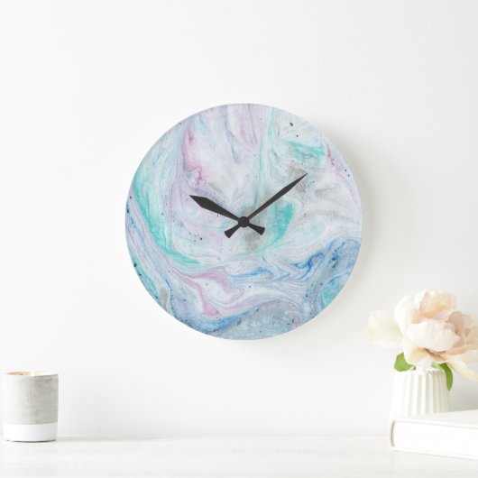 Marmor I Große Wanduhr (Zuhause)