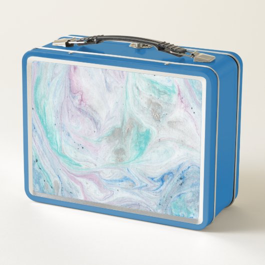 Marmor I Metall Brotdose (Rückseite)