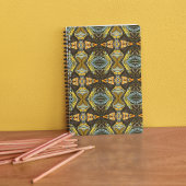 Marmor im marokkanischen Stil in flüssigen Farben Notizblock