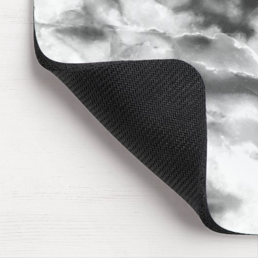 Marmor in Grautönen Mousepad (Ecke)