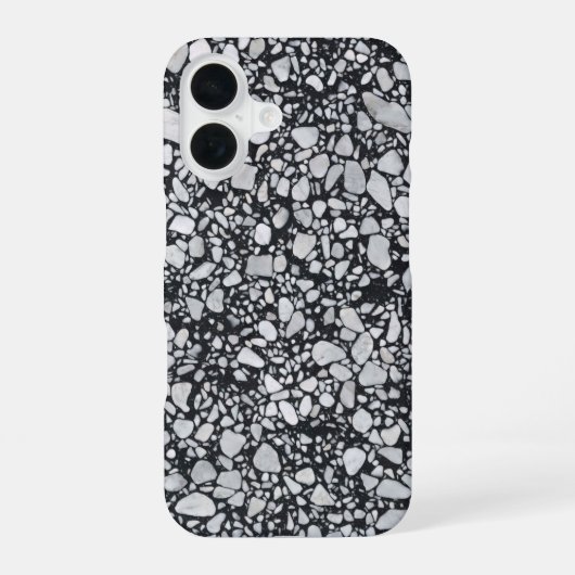 Marmor iPhone 16 Hülle (Rückseite)