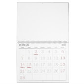 Marmor Kalender (Feb 2027)