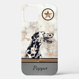 Marmor/Kupfer-Dalmatiner Dog iPhone Case