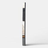 Marmor/Kupfer-Dalmatiner Dog iPhone Case (Rückseite / Links)