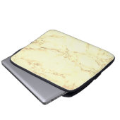 Marmor Laptop-Hülle Laptopschutzhülle (Vorne Knopf)