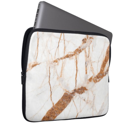 Marmor Laptop-Hülle Laptopschutzhülle (Vorne Rechts)