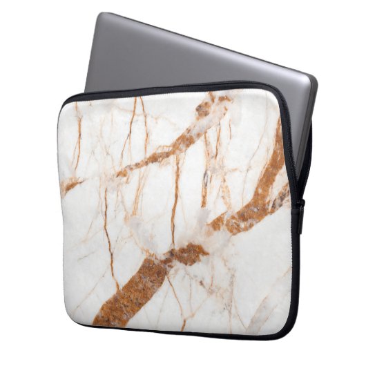 Marmor Laptop-Hülle Laptopschutzhülle (Vorderseite Links)
