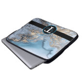 Marmor Laptopschutzhülle (Vorne Knopf)