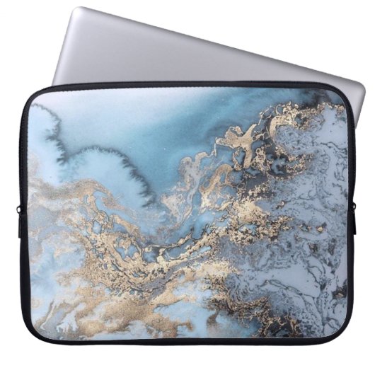 Marmor Laptopschutzhülle (Vorderseite)