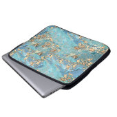 Marmor Laptopschutzhülle (Vorne Knopf)