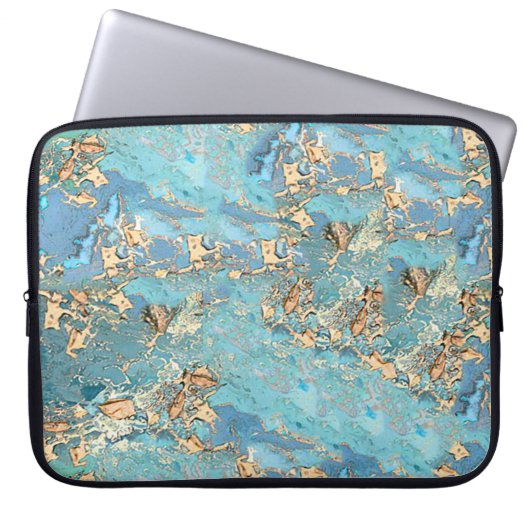 Marmor Laptopschutzhülle (Vorderseite)