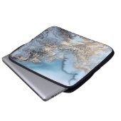 Marmor Laptopschutzhülle (Vorne Knopf)