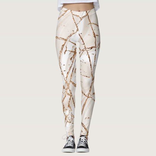 Marmor Leggings (Vorderseite)