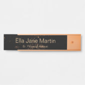 Marmor-Look Hängende Wand Name Plate Türschild (Vorderseite )