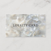 Marmor, Loyalität 10, Salon Visitenkarte (Vorderseite)