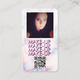 Marmor-Make-up-Salon QR-Code-Foto  Visitenkarte