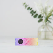 Marmor Mini Visitenkarte (Stehend Vorderseite)