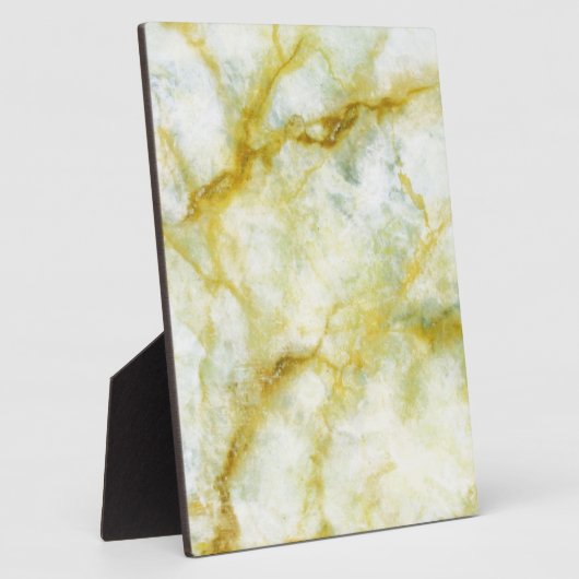 Marmor mit gelben Threads Fotoplatte (Seite)