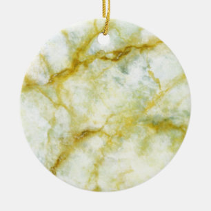 Marmor mit gelben Threads Keramikornament
