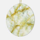 Marmor mit gelben Threads Keramikornament (Links)