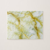 Marmor mit gelben Threads Puzzle (Horizontal)