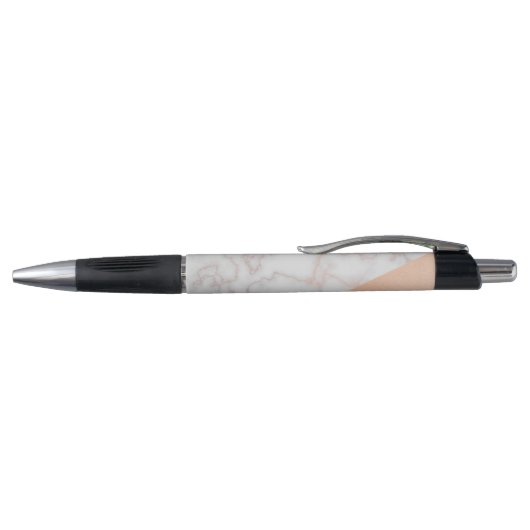 Marmor mit Imitat-Rosen-Goldpersonalisiertem Stift (Oberseite)