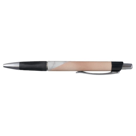 Marmor mit Imitat-Rosen-Goldpersonalisiertem Stift (Unterseite)