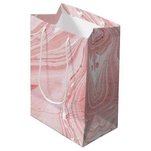 Marmor Mittlere Geschenktüte (Vorderseite Schrägansicht)