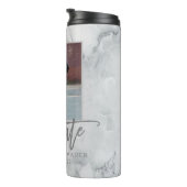 Marmor Modernes Foto Graduate Thermosbecher (Nach rechts gedreht)