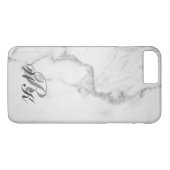 Marmor & Monogram iPhone 7 Plus Case-Mate iPhone Hülle (Rückseite (Horizontal))
