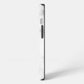Marmor-Monogramm iPhone Hülle (Linke Seite)
