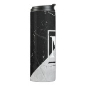 Marmor-Monogramm Thermosbecher (Nach links gedreht)